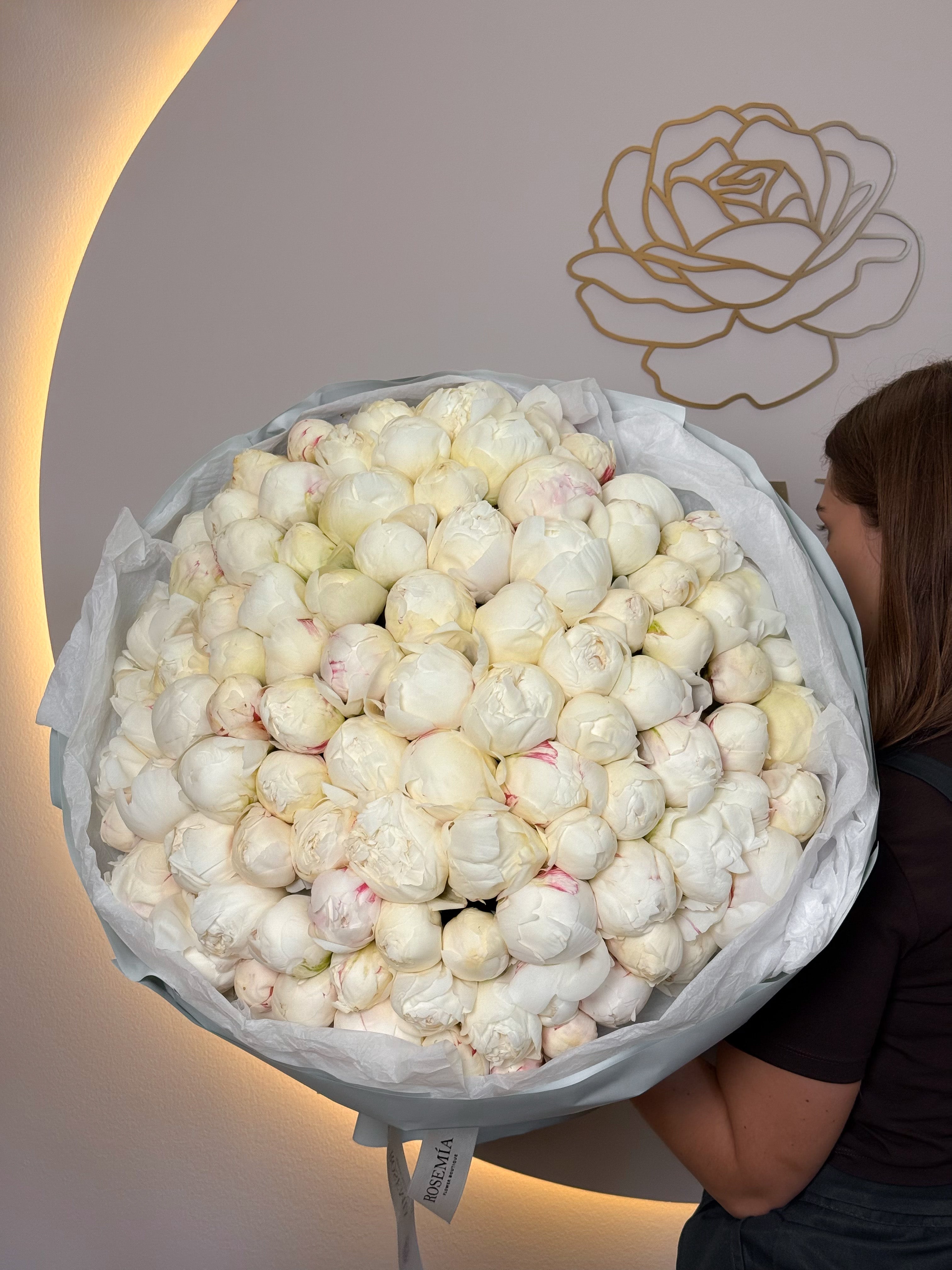Iconic Peonies No.111 – Peony Delivery Hollywood, FL – Rosemia