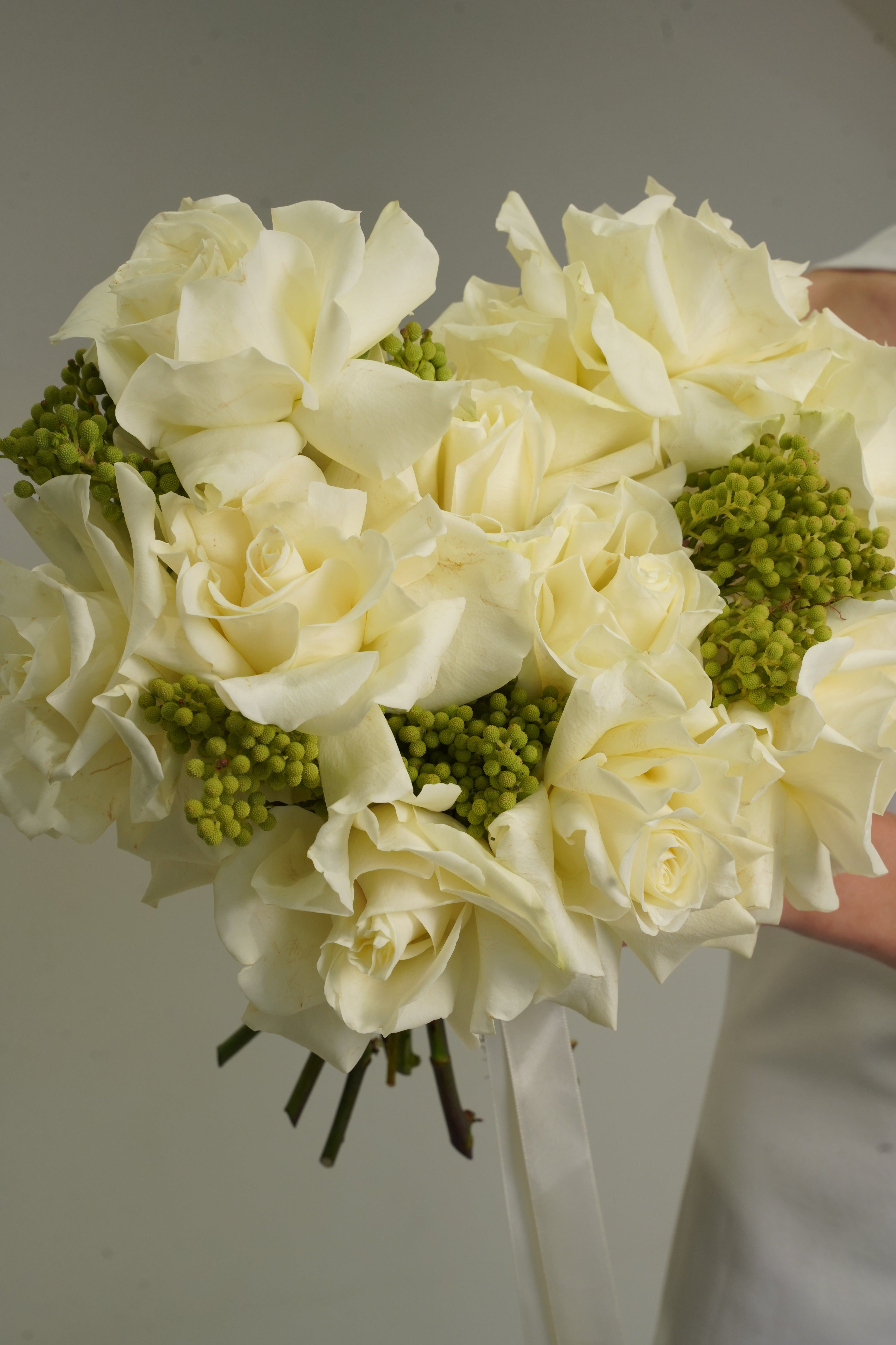 Ramo de Novia - Rosas Marfil