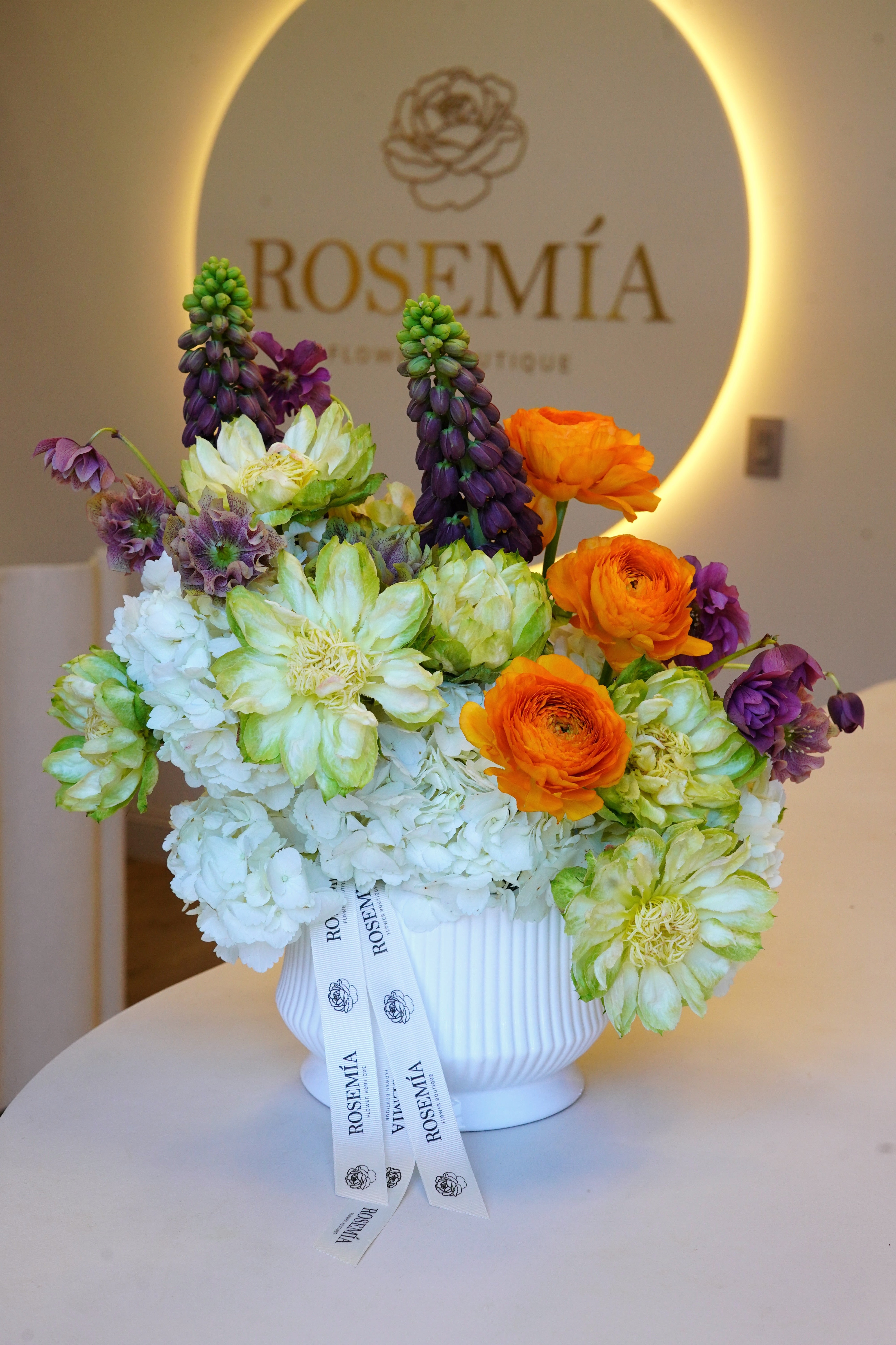 Vase Arrangement - Vibrant Bloom