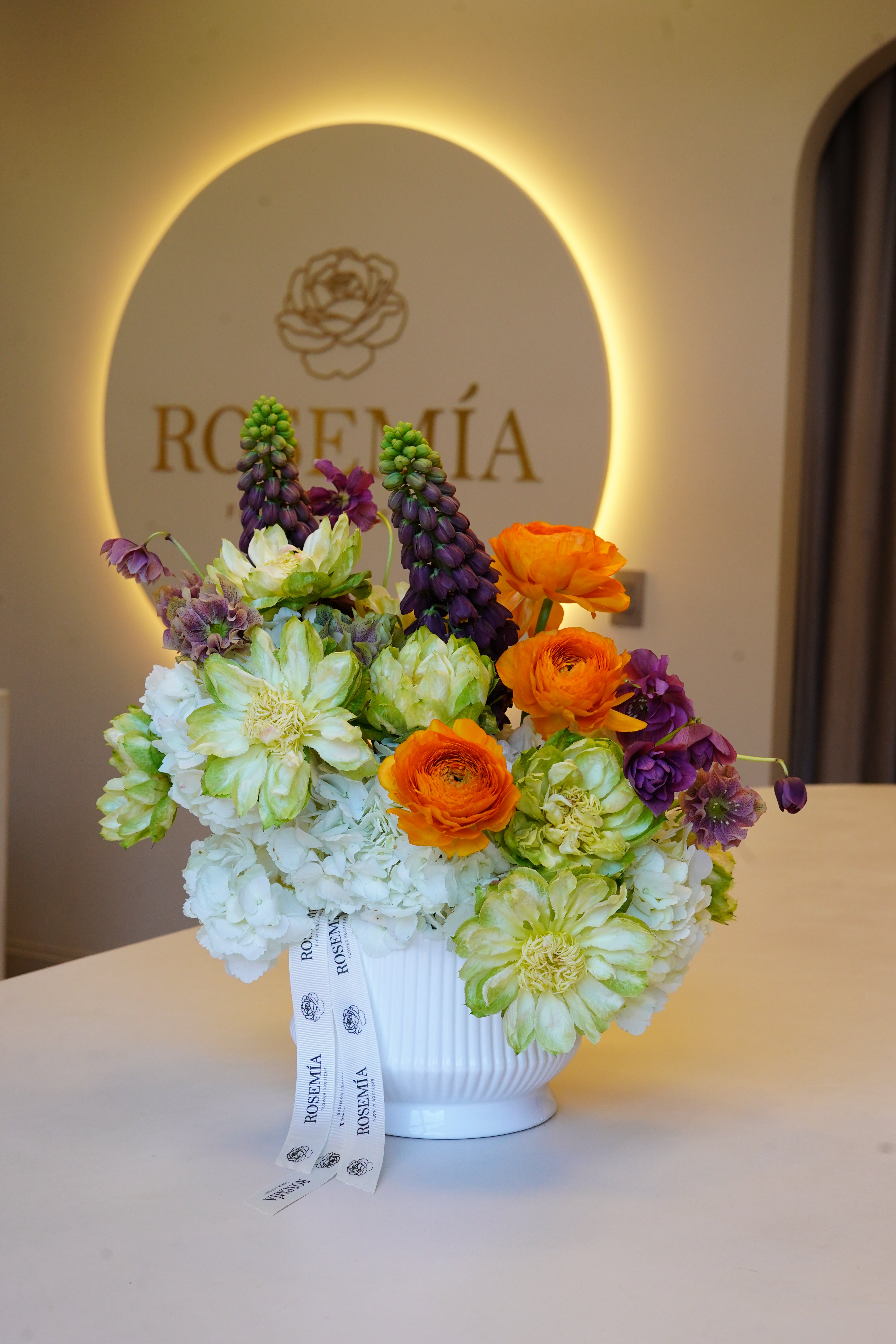 Vase Arrangement - Vibrant Bloom