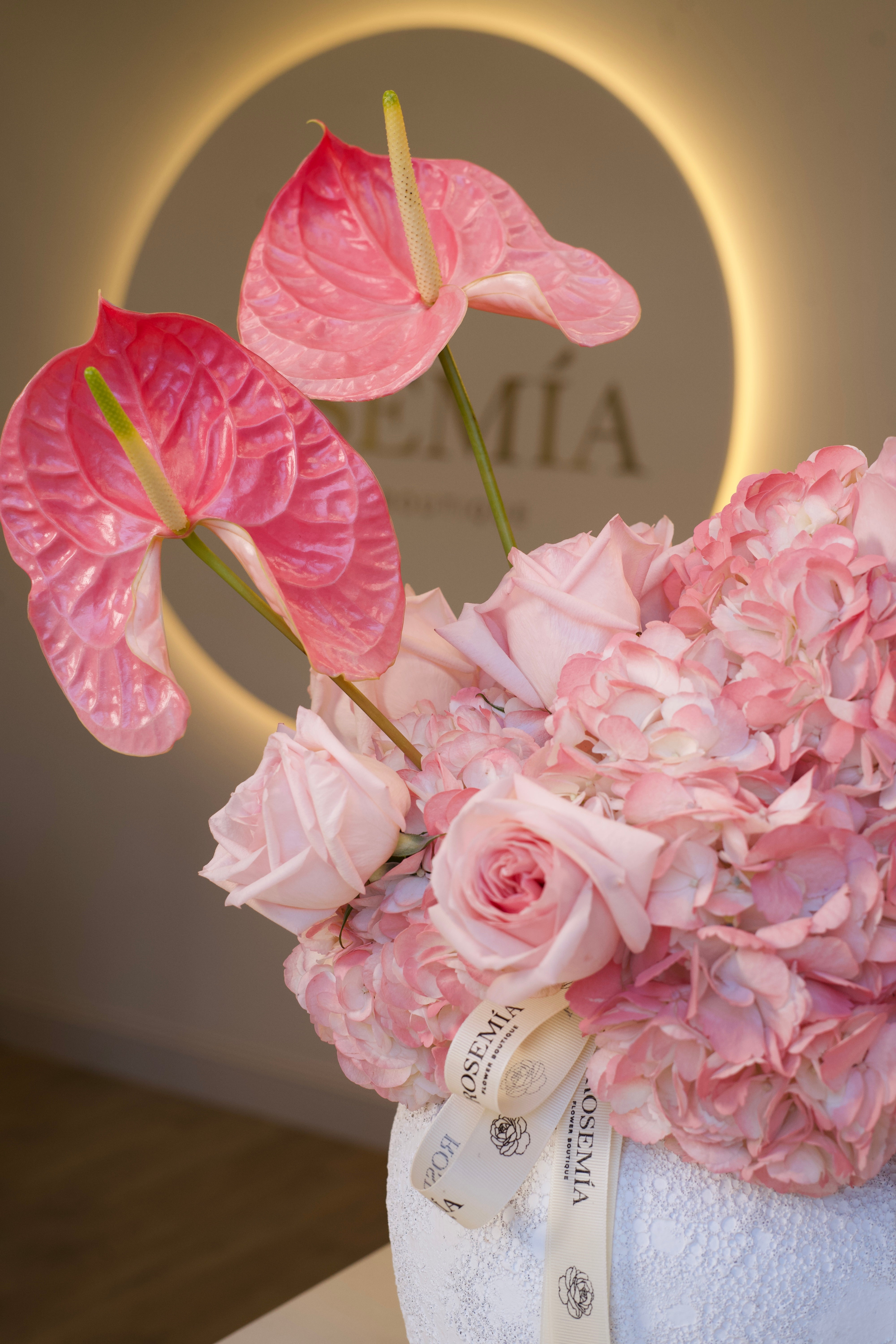 Vase Arrangement - Blush Garden