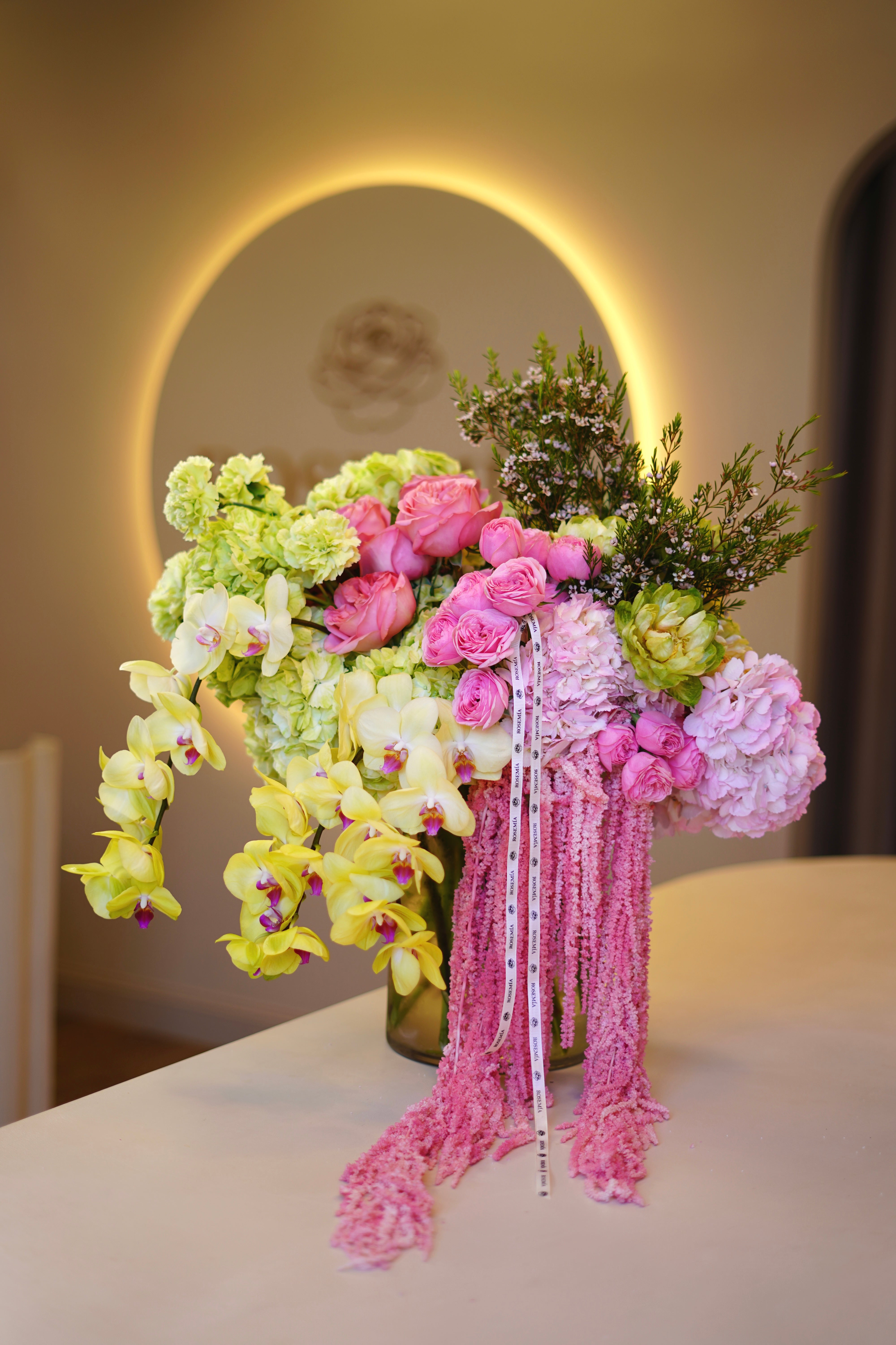 Vase Arrangement - Bloom Lumière