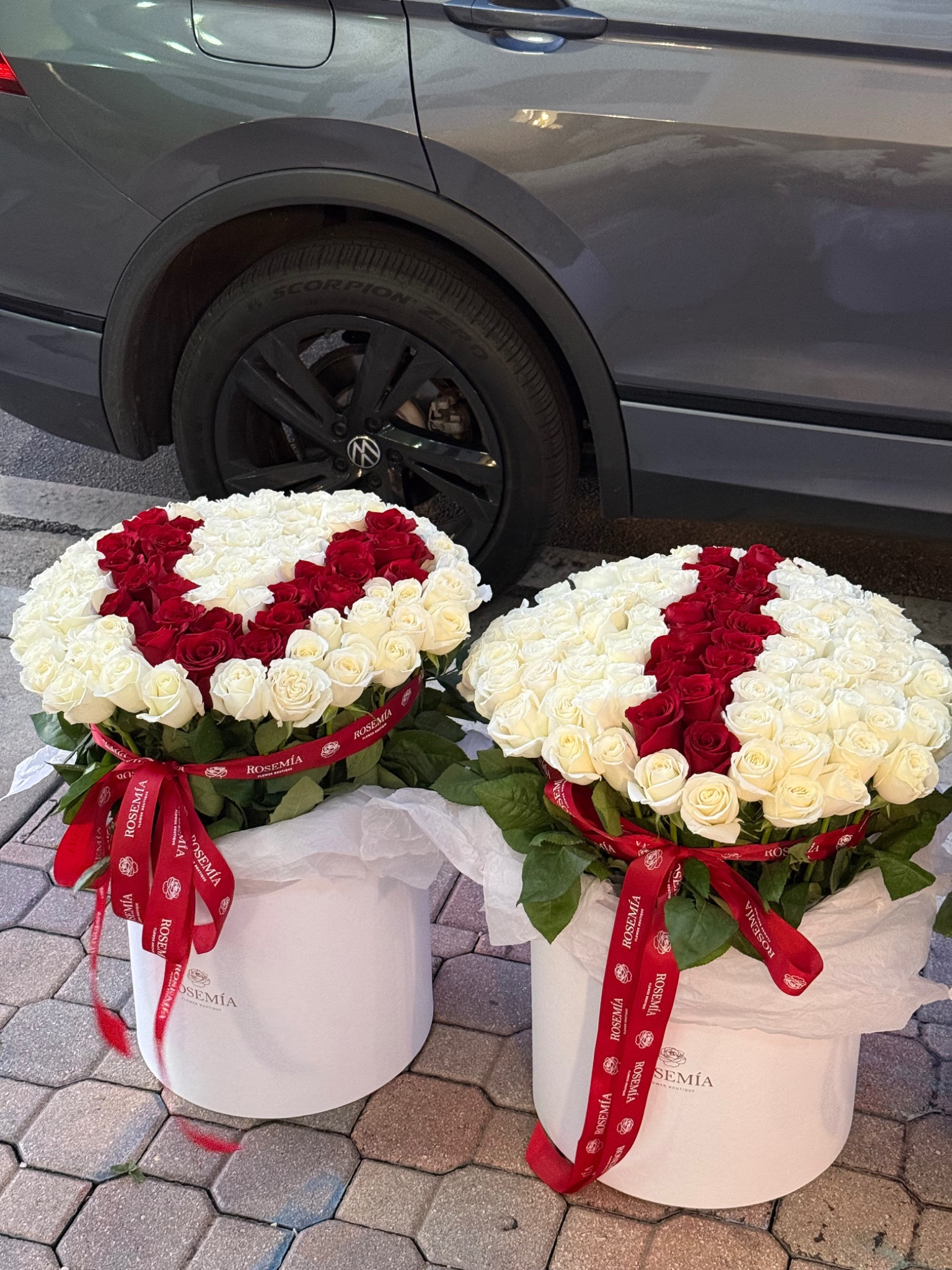 Custom Rose Message Boxes