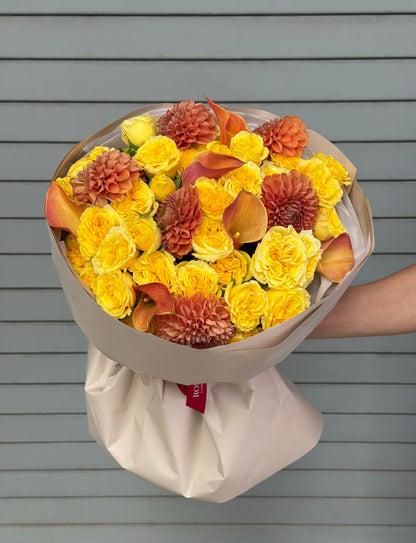No.41 APRICOT CHARM - spray roses