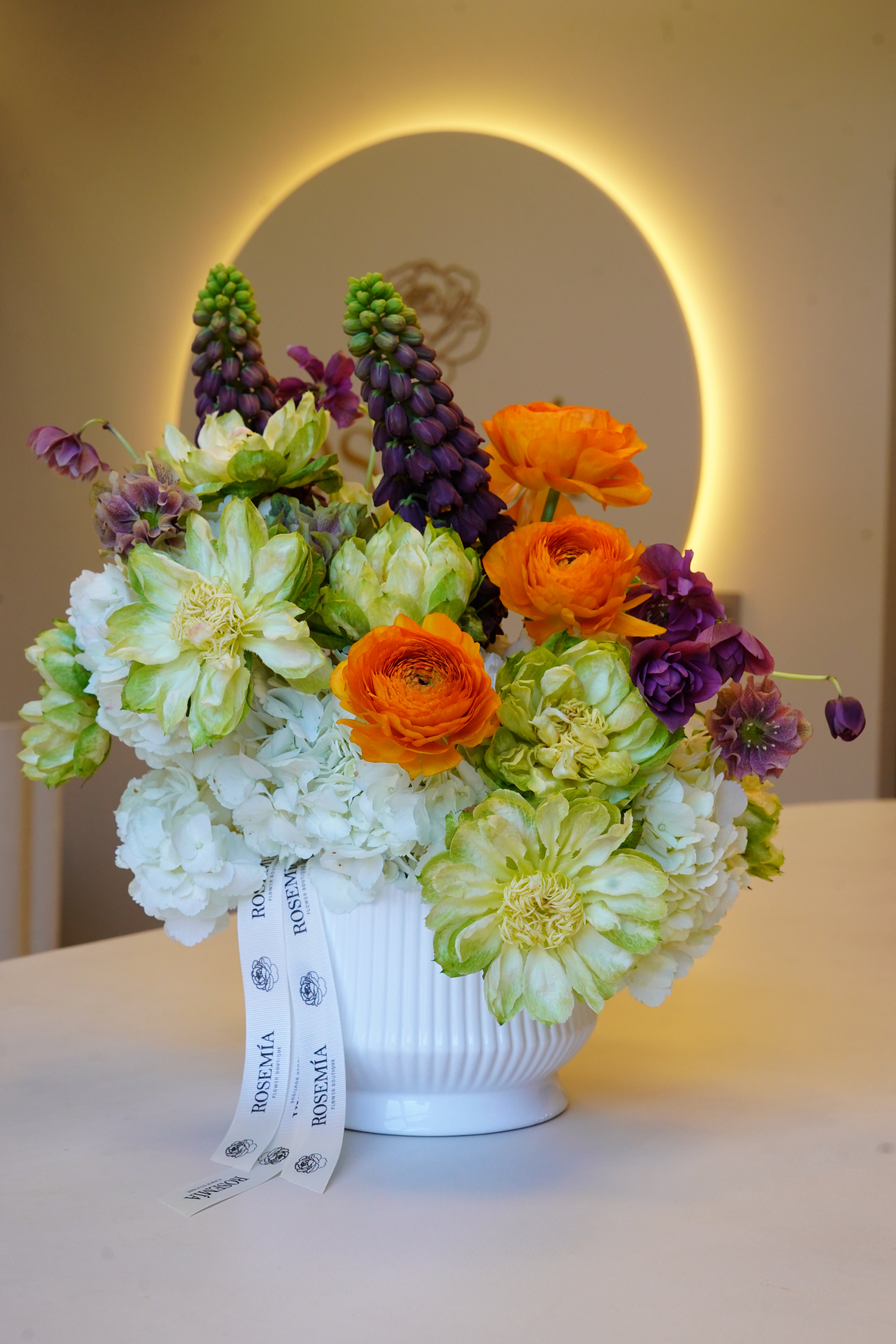 Vase Arrangement - Vibrant Bloom