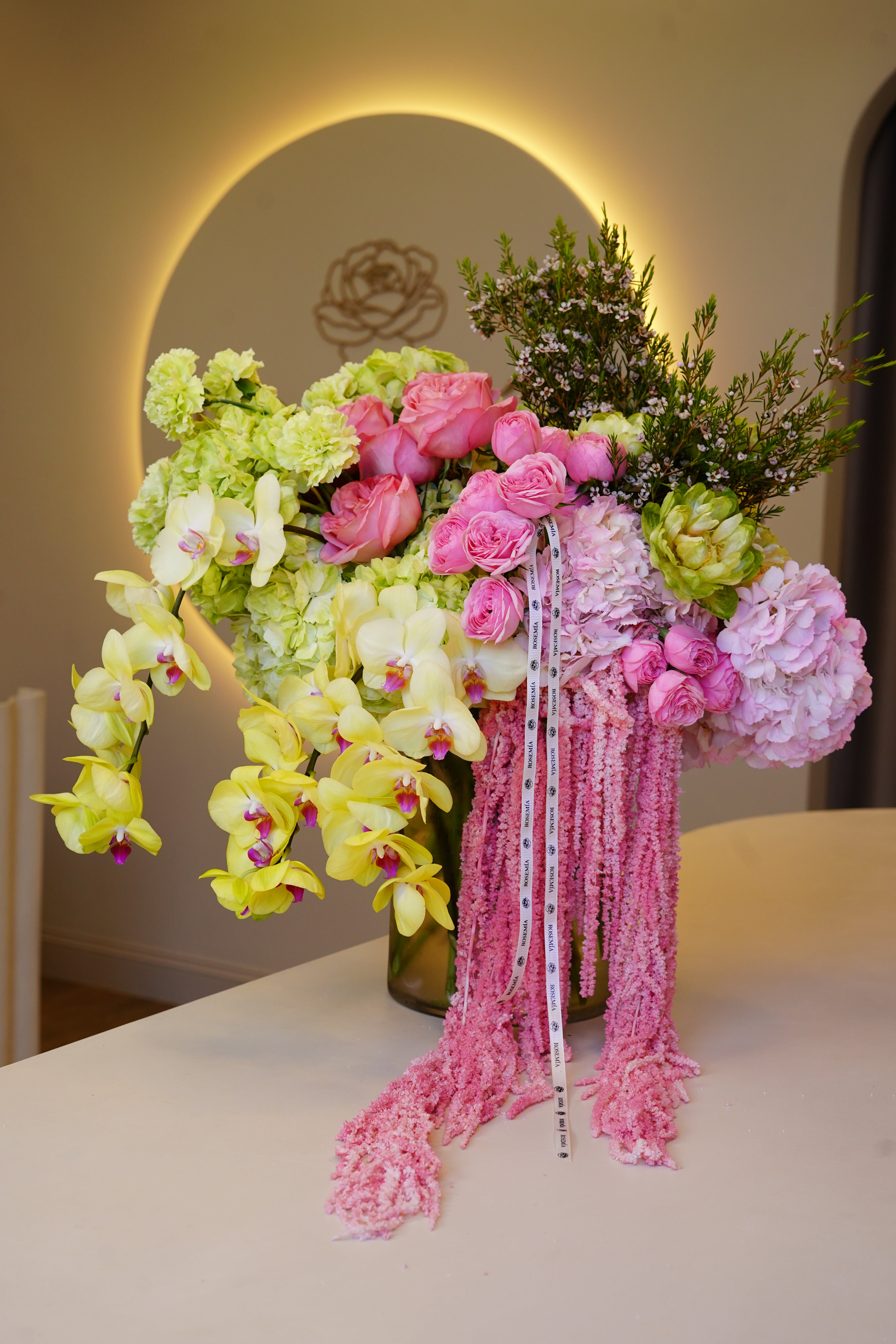 Vase Arrangement - Bloom Lumière