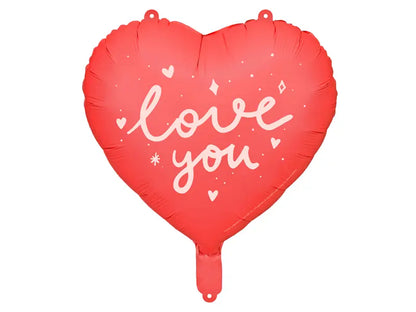 Red Love You Heart Balloon
