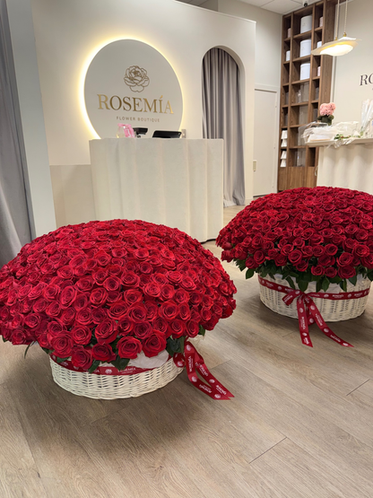 500 Red Roses Grand Basket