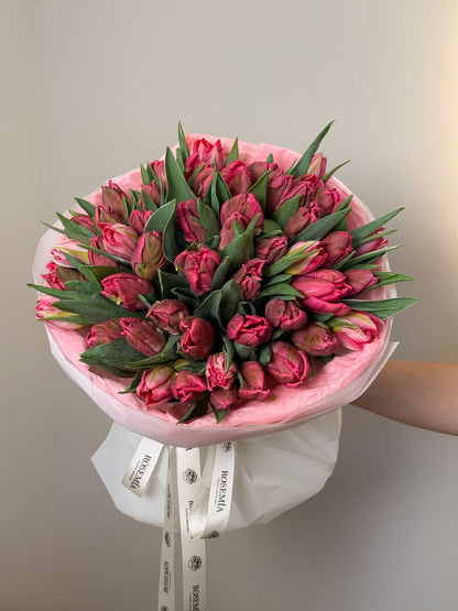 No.185 DUSTY PINK TULIPS