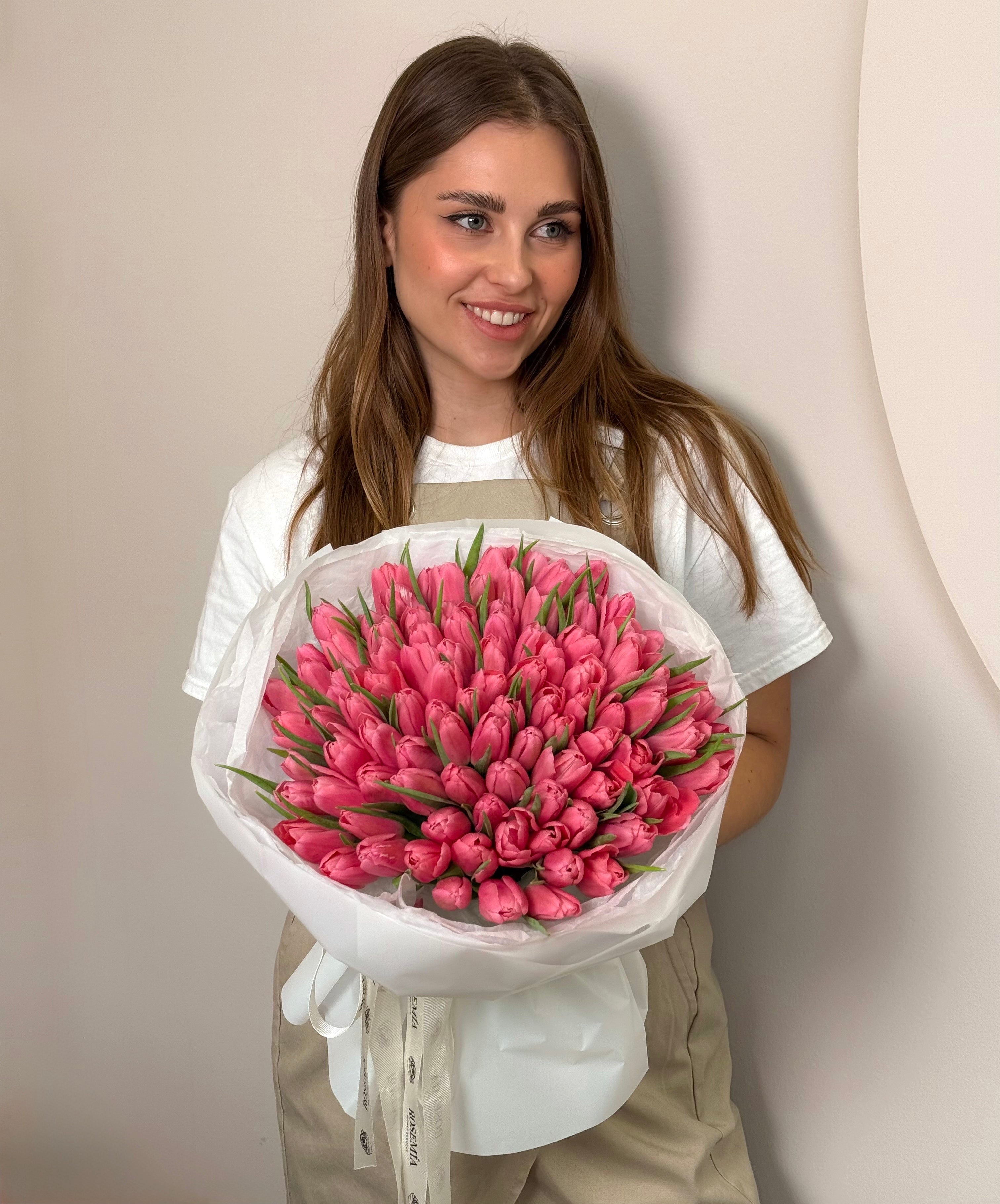 No.201 PINK TULIPS