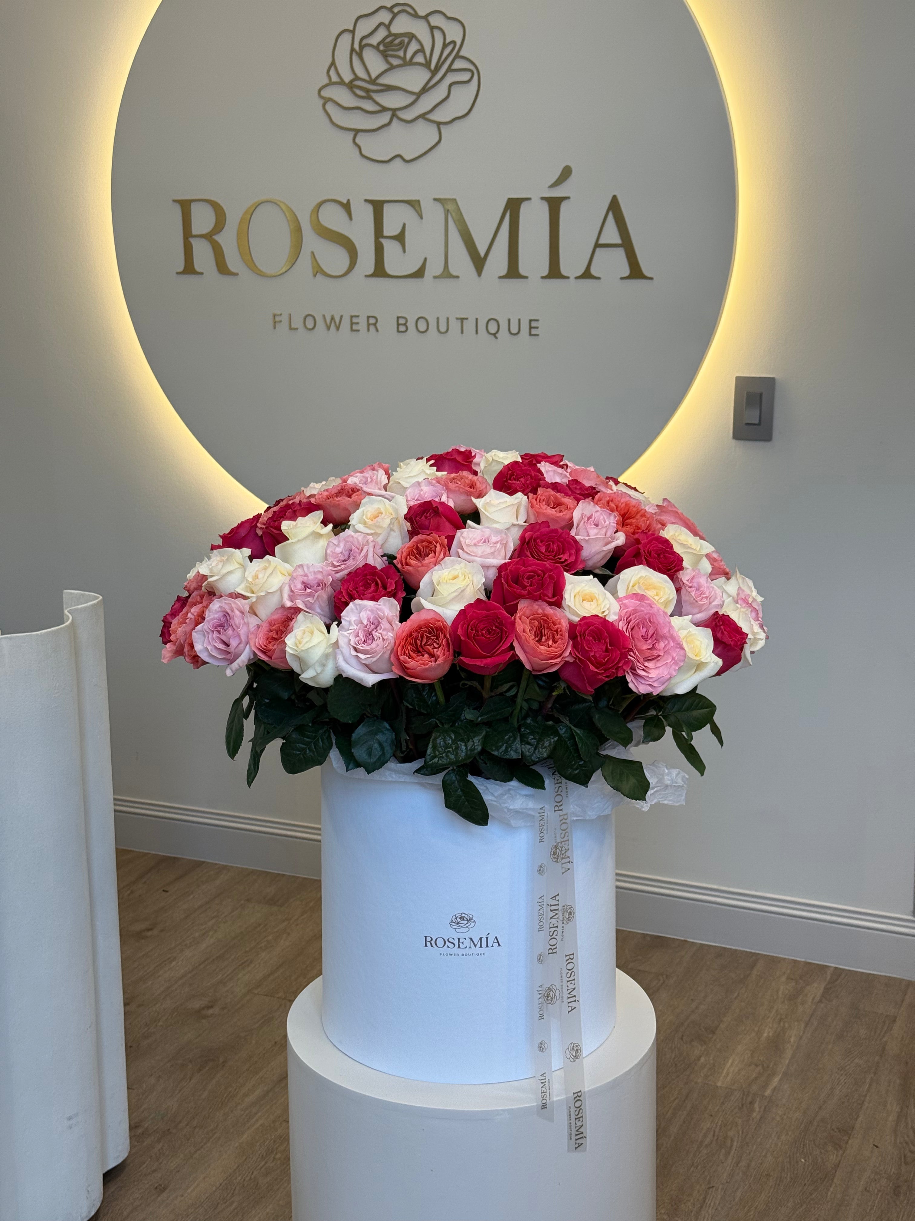 No.265 L'AMOUR BOX - 100 roses