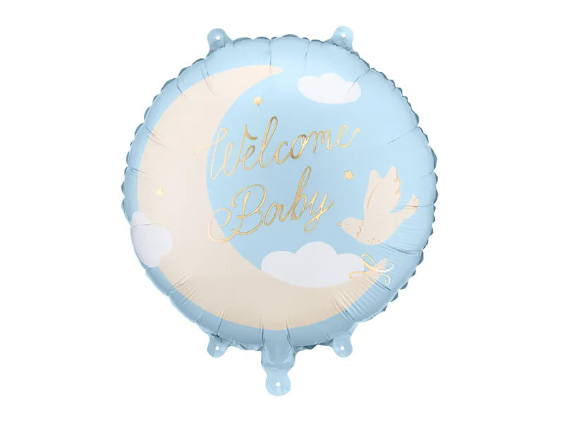 Welcome Baby Balloon – Blue