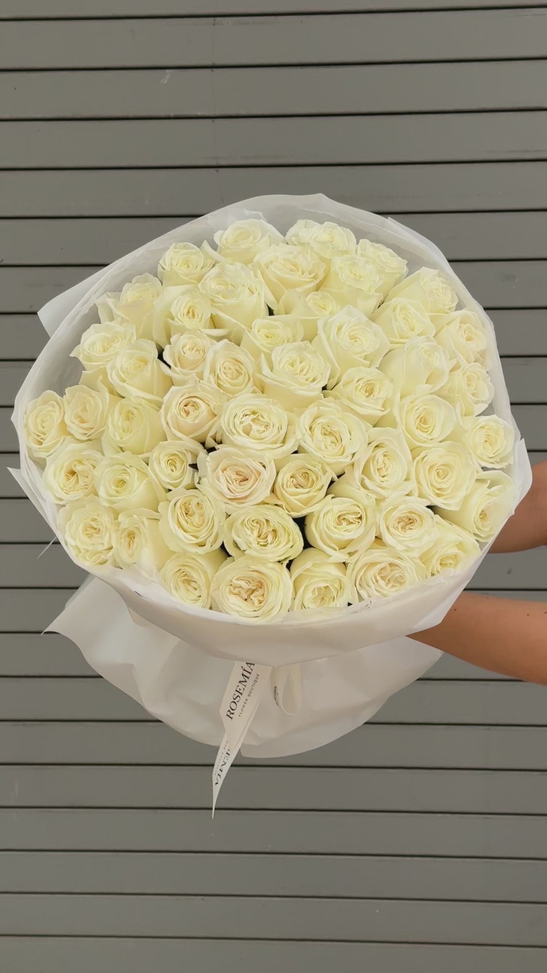 No.12 IVORY - white roses