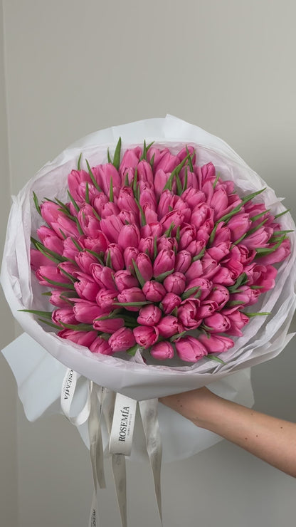 No.201 PINK TULIPS